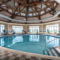 Indoor pool at The Lodge at Geneva on-the-lake
